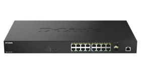 D-Link DMS-1250-18P / Switch / 16x 2,5G PoE++ / 2x 10G SFP+ / L2+ inteligentní / PoE budget 370W (DMS-1250-18P/E)