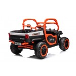 Mamido Dětské elektrické autíčko Farmer Truck UTV Racing 4x4 24V bílé
