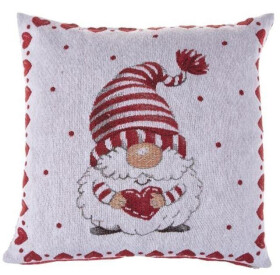 Návlek na polštář - skřítek se srdcem / okraj srdce