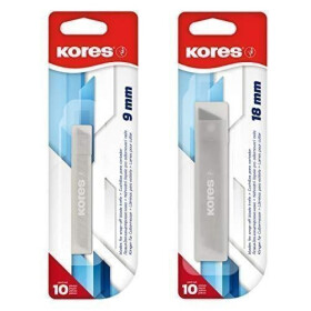 Náhradní čepel pro odlamovací nůž 18 mm (10 čepelí v plastovém pouzdru)
