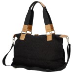 Stylová textilní kabelka na rameno Sofie, černá