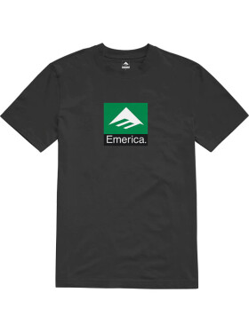 Emerica Classic Combo black pánské tričko krátkým rukávem