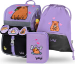 3 SET Zippy Kapybara: aktovka, penál, sáček