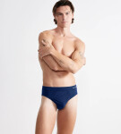 Pánské slipy GO Smooth Brief C2P - UNKNOWN - modré V003 - SLOGGI UNKNOWN M