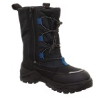 Chlapecké zimní boty barefit SNOW MAX Black/Blue Gore-Tex, Superfit , 1-002025-0000, černá - 28