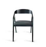 NábytekProNás Jídelní židle křesílko FRAME - buk černá (zakázkové látky)