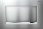 GEBERIT - Duofix Set předstěnové instalace, klozetu TECEone a sedátka softclose, tlačítko Sigma30, matný chrom/chrom SANI11CT2106