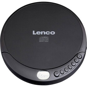 Lenco CD-010 černá / přenosný CD přehrávač / 3.5 mm jack / CDCD-RCD-RW (CD-010)