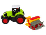 Mamido Elektrické autíčko Rolnícky Traktor s Lisem R/C 1:16 Zelený