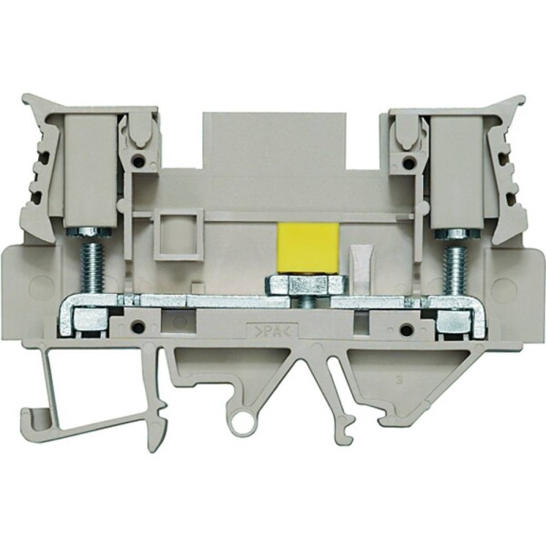 Weidmüller 1887210000 zkušební oddělovací řadová svorka šroubovací Tmavě béžová 50 ks