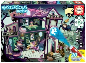 EDUCA Mysterious Puzzle Dům duchů