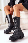 Insulated High Boots Big Star II274115 Black 38