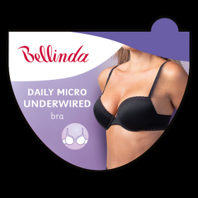 Dámská podprsenka s kosticí DAILY MICRO UNDERWIRE BRA - BELLINDA - tělová 90 B