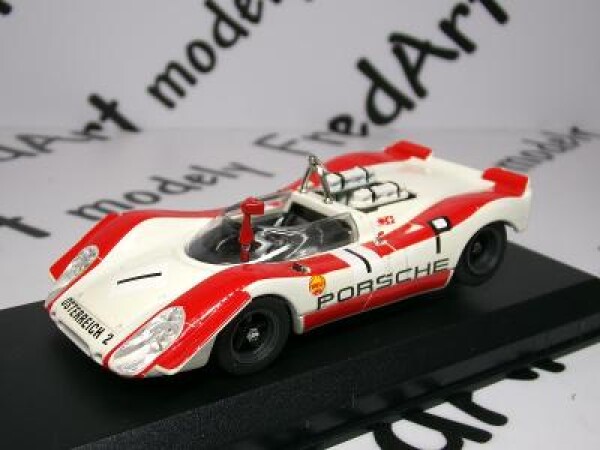 PORSCHE 908/2 NURBURGRING 1969 SIFFERI-REDMAN - BEST MODEL 1:43