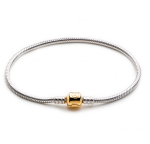 Elenys stříbrný náramek na přívěsky Gold 18k žluté zlato Velikost: 17 cm