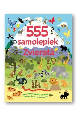 555 samolepiek Zvieratá