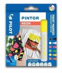 PILOT Pintor Medium Sada akrylových popisovačů 1,5-2,2mm - Neon 6 ks