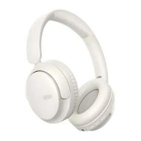 QCY H2S Lite bílá / Bezdrátová sluchátka / mikrofon / Bluetooth 6.0 / Hi-Res Audio / výdrž až 60 h (H2S Lite white)