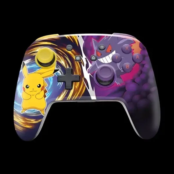 PowerA Pokémon Pikachu vs. Gengar / Bezdrátový ovladač / Nintendo Switch (NSGP0420-01)