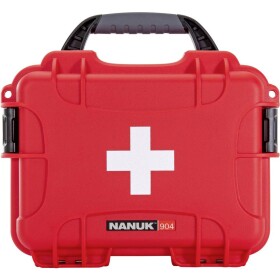 NANUK 905-FSA9 Kufřík první pomoci NANUK Mod. 905, prázdný, 239 x 188 x 140 mm 239 x 140 x 188 červená