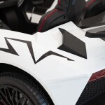 Mamido Dětské elektrické autíčko Lamborghini Aventador SV bílé