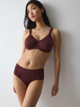 Dámská podprsenka Essential Minimizer T W X Velvet Chocolate hnědočervená - TRIUMPH Velvet Chocolate 70C