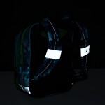 Bagmaster ALFA 21 B školní tříkomorový batoh - kostičky