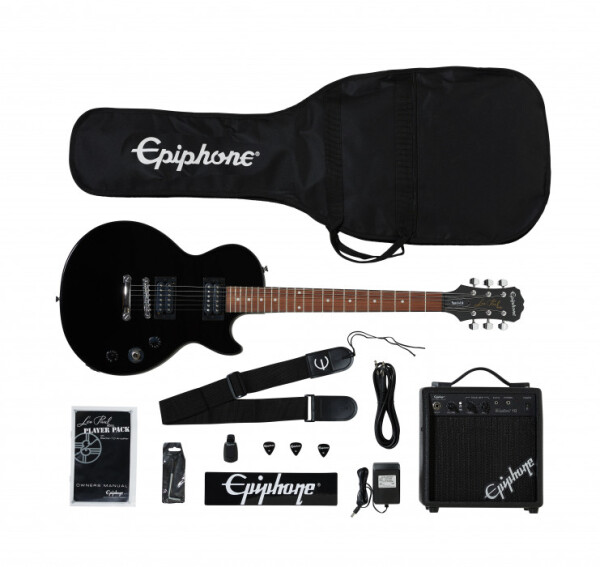 Epiphone Les Paul Player Pack - Ebony