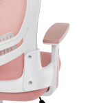 Kancelářská židle, houpací mechanismus, růžová, KA-K2031 PINK