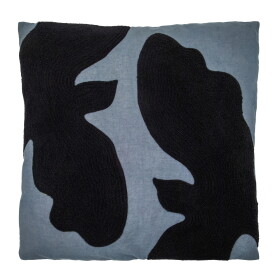 House Doctor Polštář s výplní Miki Aegean Blue 50 × 50 cm, modrá barva, textil