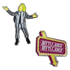 Beetlejuice Odznáčky 2 ks
