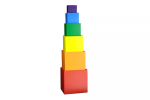 Moyo Montessori Moyo Montessori Stohovací barevné boxy