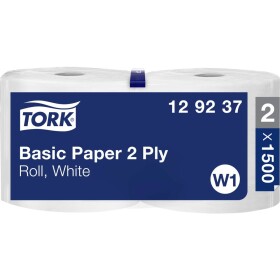 TORK Papírové utěrky Tork Standard, bílá barva W1 129237 Počet: 3000 listů