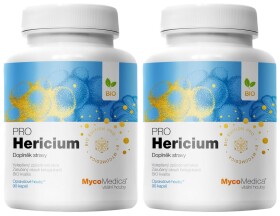 2x MycoMedica Hericium PRO 180 kapslí