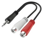 Audio adaptér Jack 3,5 mm stereo / Redukce (200350)