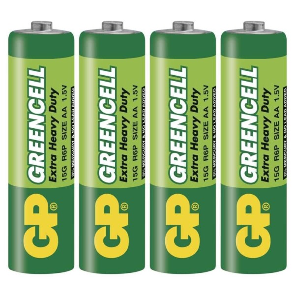Mamido Baterie GP Greencell R6 typ AA 4 ks