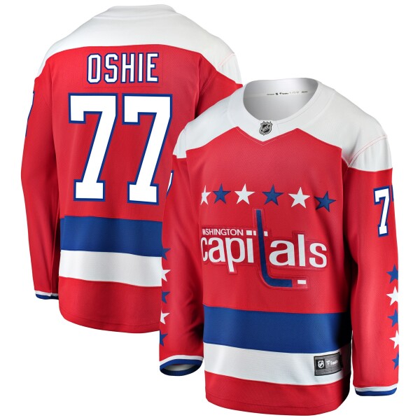 Fanatics Pánský Dres Washington Capitals #77 TJ Oshie Breakaway Alternate Jersey Distribuce: USA