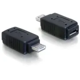 Delock redukce micro USB A+B samice na micro USB A samec (65032)