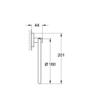 GROHE - Essentials Držák na ručníky, chrom 40365001