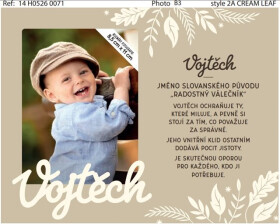 Fotorámeček se jménem - Vojtěch - Albi