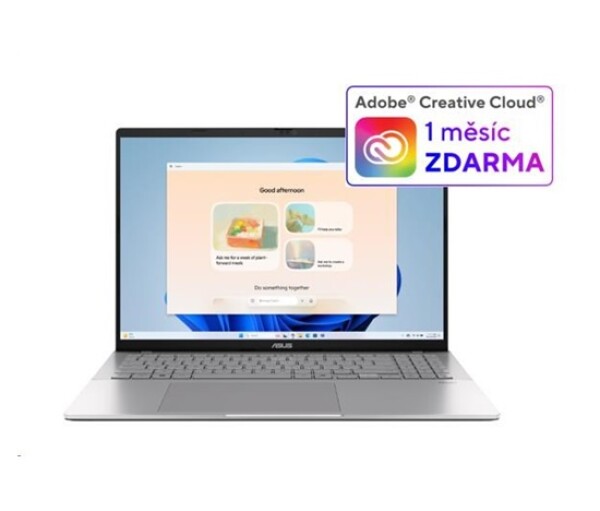 ASUS NTB Vivobook S16 (S3607CA-RP006W), Ultra 7 255H, 16" 1920x1200, 16GB, 1TB SSD, Intel, W11 Home, Silver EDF_2910013