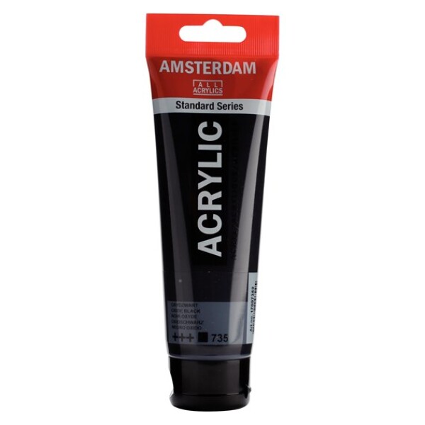Royal Talens Amsterdam 120 ml, 735 Oxide Black