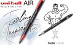 UNI AIR roller mm, černý