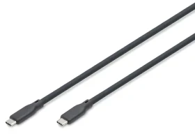 Digitus USB4 Gen 2x2 černá / Kabel / USB-C na USB-C / 20 Gbps / PD 240 W / 2 m (AK-300344-020-S)