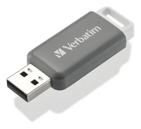 Verbatim DataBar 128GB šedá / Flash Disk / USB-A 2.0 (49456)