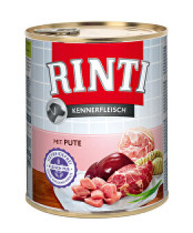 Rinti Dog konzerva krůta 800g + Množstevní sleva