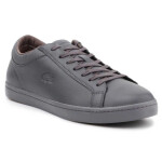 Pánské boty Straightset 4 Srm Gry Leather M 30SRM4015 - Lacoste EU 46,5