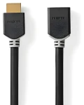 Nedis High Speed HDMI 1 m antracit / Prodlužovací kabel HDMI / 8K 60Hz / 48 Gbps / eARC / Ethernet (CVBW35090AT10)