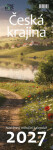 Kalendář 2027 Česká krajina, nástěnný, kravata, 14,8 x 42 cm