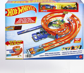 Hot Wheels dráha s extra zatáčkou - Mattel Hot Wheels